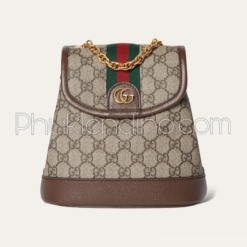 Balo Gucci Brown Ophidia Medium GG Canvas